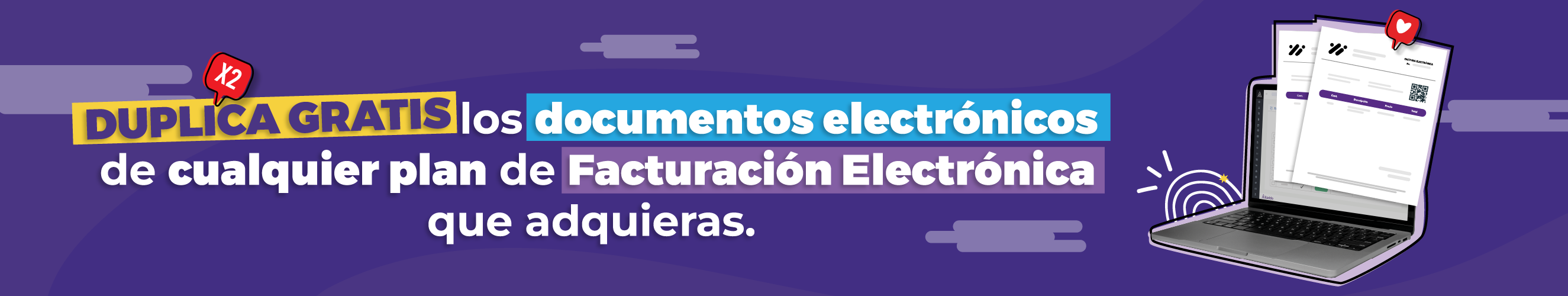 ¡Gran Oferta, Compra un año de servicio y llévate otro año GRATIS!
